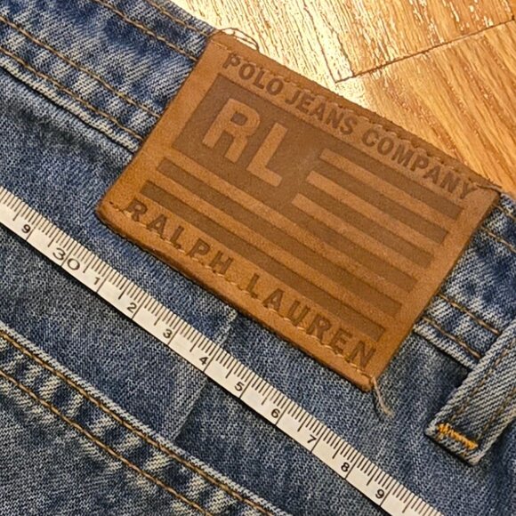 vintage ralph lauren low rise flare jeans y2k - Picture 3 of 9